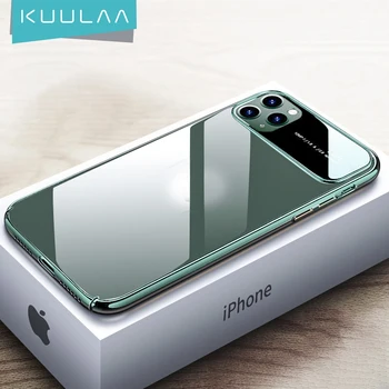 KUULAA Pentru iPhone 11 Pro Max Cazul de Lux Plexiglas Caz de Telefon i Phone 11 ProMax rezistent la Șocuri Capacul din Spate Pentru iPhone 11Pro Max