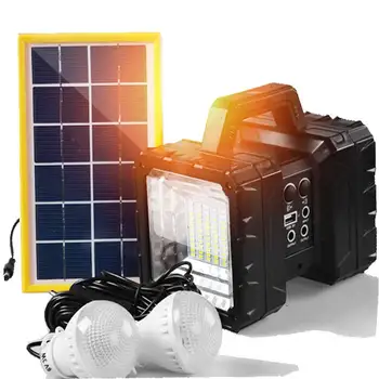 Led portabil lumina reflectoarelor, lumina de lucru led reîncărcabilă lampă de lucru baterie de lanternă cort de lumină solară în aer liber lampa căutând lumina