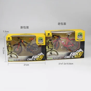 Mini 1:10 din Aliaj de Biciclete Model de turnat metal Deget de munte biciclete de Buzunar portabil de Simulare de Curse de Colectare de Jucării pentru copii