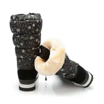 MORAZORA 2020 Nou Cald cizme de Zapada pentru femei platforma cizme de iarna felii groase de blană femei cizme cizme pentru femei încălțăminte impermeabilă