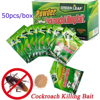 50pcs Eficiente Pulbere Gândac Uciderea Momeala spray Pesticid Insecticid Eficient Pulbere Gândac Uciderea Momeala Roach