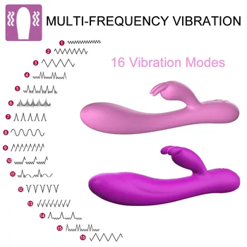 Încălzire G Spot Rabbit Vibrator Vibratorul Orgasm Puternic Masturbari Masaj Adult Jucarii Sexuale pentru Femei Vagin Stimulator Clitoris