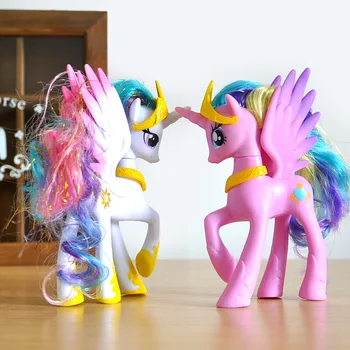 Micul meu Ponei Păpuși Jucării Twilight Sparkle Starlight Licărire PVC Acțiune Figura Modele Papusa Unicorn Jucării Pentru Copii Cadouri