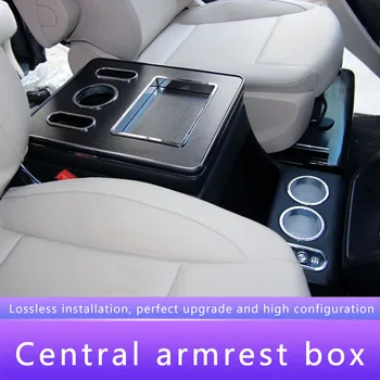 Rmrest Cutia Centrală de Control cu LED-uri de Lumină de Conținut Cutie de Depozitare Auto de Styling, Accesorii Pentru Mercedes-Benz Vito W447 2016 2017 2018