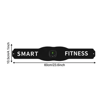 Smart Fitness Centura Abs Stimulator Electronic Abdominale Stimulator Muscular De Tonifiere Centura Corpul Centura De Slabit Pierderea In Greutate Bărbați Femei