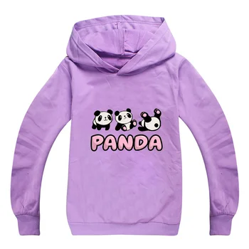 Copilul Tricoul Toamna Hanorace pentru Copii Fete Băieți Bluze cu Maneca Lunga Panda Drăguț Haine Copii Haine Trage Enfant Fille