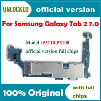 Original Pentru Samsung Galaxy Tab 2 7.0 P3100 P3110 Placa de baza 3G&WIFI Deblocat Placa de baza Circuite de Cablu cu deplină chips-uri