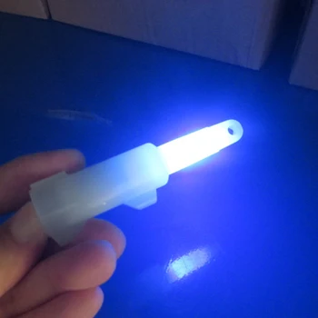 1 buc 11cm 20g Adânc Drop Full LED Luminos Atracție Lampă Subacvatice Rapid de Pescuit de apă Sărată Lumina de Noapte de Pescuit 4 culori