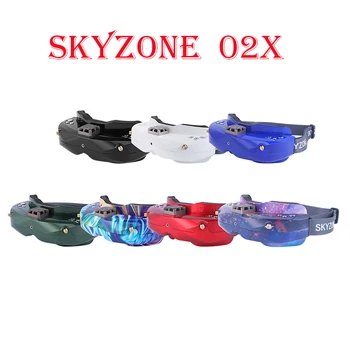 SKYZONE SKY02X 5.8 Ghz 48CH Diversitatea FPV Ochelari Suport 2D/3D HDMI Urmărire Cap & Fan DVR Camera video Frontală Pentru Curse RC Drone