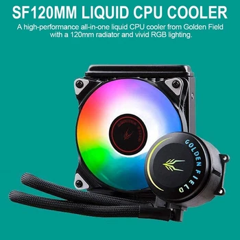 CÂMP de AUR SF120 RGB All-In-One Lichid CPU Cooler cu Radiator de Răcire cu Apă Sistem de Cooler pentru AMD CPU Cooler de Apă