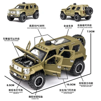 1:24 Metal Turnat Sub Presiune Modele De Masini De Mare Simulare Mașină De Jucărie Vehicule Cu Muzică Ușoară 6 Uși Pot Fi Deschise Cadouri Mașină De Jucărie Pentru Copii