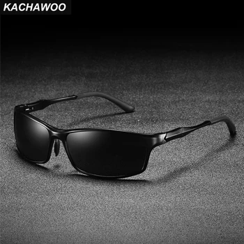 Kachawoo Bărbați Ochelari De Soare Polarizat Aluminiu Magneziu Conducere Polarizat Ochelari De Soare Pentru Bărbați De Înaltă Calitate Lux 2019