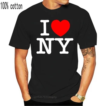 Tricouri Pentru bărbați I Love NY New York Tipărite Inima Nou de Înaltă Calitate, Tricou Tricou Personalizat XXXl