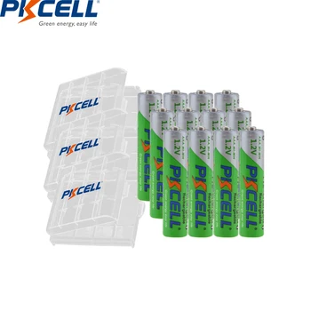 PKCELL 850mAh Baterie AAA 1.2 V NI-MH AAA Scăzut de auto-descărcare de gestiune 3A baterii Reîncărcabile pila acumulator Pentru aparat foto Digital