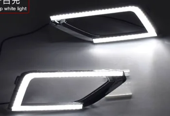 1 Pereche Masina de Zi cu LED-uri de Lumină 2-12V Culoare se Potrivesc pentru VW Teramont Atlas 2017-2018 Lampa de Ceață Capac