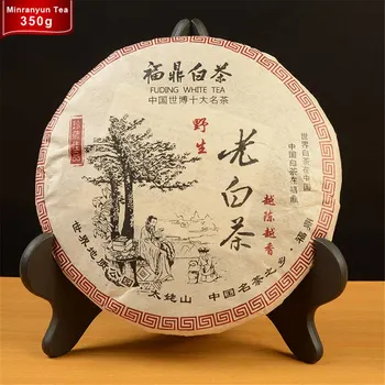 350g de Înaltă Calitate Ceai Alb Chineză Fujian Fuding Shoumei Ceai Sălbatic Vechi Alb Ceai Verde Alimente Scăderea Tensiunii Arteriale Shoumei Ceai