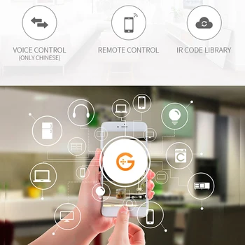 Geeklink Smart Home Automation WIFI+IR+4G Telecomandă Universală iOS Android Voice Control Compatibil Alexa