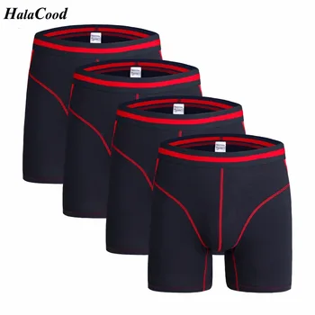 4buc/lot Plus Dimensiunea Lenjerie de corp pentru Bărbați Boxeri pantaloni Scurți pentru Bărbați Chiloți Scurt Respirabil pantaloni Scurți Boxeri Acasă Chiloți pentru Bărbați Chiloți Boxer