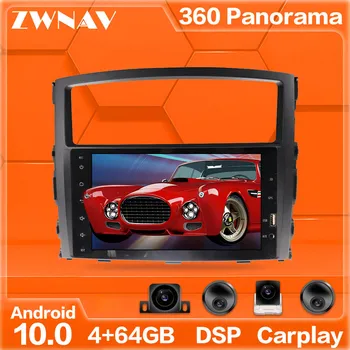 360 de Camere de sistemul Android Auto Multimedia Player Pentru Mitsubishi Pajero 2006-2011GPS Navi Radio stereo IPS ecran Tactil unitatea de cap