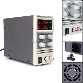 KPS305DF 0-30V/0-5A 110V-230V 0.1 V/0.001 UE LED Digital Reglabil Comutator de Alimentare DC mA Afișare