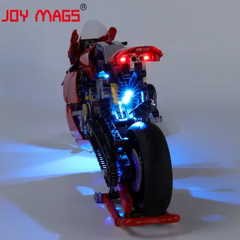 BUCURIA MAGS Numai Lumină Led-uri Kit Pentru 42107 Technic Motocicleta de Jucării , (NU Include Modelul)