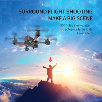SHAREFUNBAY S177 drona 4k gps 5g WIFI hd cu unghi larg camera dublă fvp de zbor drone 20min rc distanta de 600m quadcopter vs s167 drone
