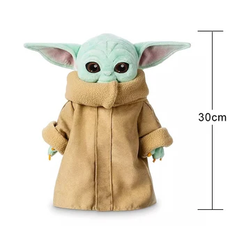 30cm Star Wars Force Trezește Copilul Yoda Război Copii Jucarii de Plus Desene animate Peluche Stele Drăguț de Înțelepciune Maestru Jucărie de Pluș Pentru Copii Cadouri