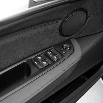 Stângă a Mânerului Portierei Șoferului din Mașina de Acoperire Interior Front Unic de Piese Auto Portabil Ornamente pentru BMW X5 E70 X6 E71 Panou