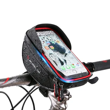 Roata Impermeabil Bolsa Bicicleta Ecran Tactil Porta Telefono Bici Sac Ghidon Bicicleta De Munte Accesorios Para Bicicleta