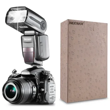 Neewer NW565EX I-TTL Bliț Speedlite Kit pentru Nikon DSLR includ:TTL Flash+2.4 G Wireless Trigger+Soft&Hard Difuzor