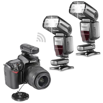 Neewer NW565EX I-TTL Bliț Speedlite Kit pentru Nikon DSLR includ:TTL Flash+2.4 G Wireless Trigger+Soft&Hard Difuzor
