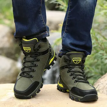 În aer liber, Drumeții Pantofi pentru Femei Waterproof Ghete de Munte Alpinism Pantofi Barbati Antiderapante usor de Purtat Adidasi de Trekking Trail Pantofi