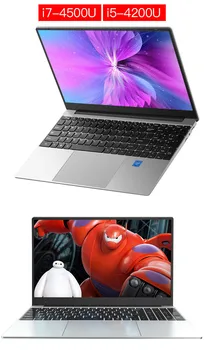 NE Căpitanul Ultrathin Laptop 15.6 Inch Intel Core i7 4500U DDR3 Laptop 8GB RAM 512GB 1TB Ultrathin 1080P Windows10 Dual Band WiFi