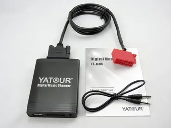 Yatour Digital USB SD Muzică Stereo Auto Adaptor MP3 AUX Bluetooth Interfață pentru Mercede Benz 10-pin 1994-1998 W140 W202 W210