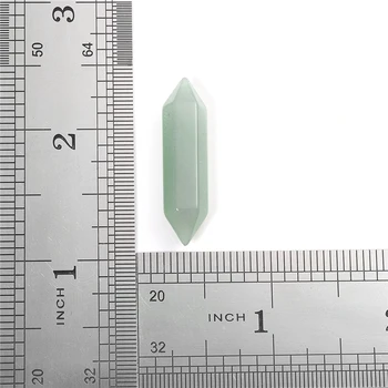 Sunligoo 3x Mini Dublu Reziliat Pietre pretioase Naturale au Scazut Hexagonale Coloana de Vindecare Cristale de Cuarț Pietre Naturale Minerale