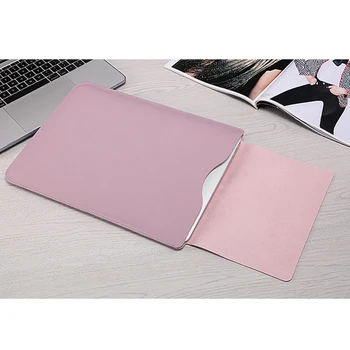 PU Maneca Geanta de Laptop Pentru Macbook Air Retina 11 12 13 15 Atingere Bar 2018 Notebook Caz Pentru Xiaomi 13.3 15.6 Suprafață Pro 4 5 6