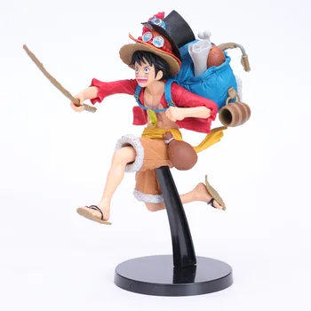 Anime One Piece Monkey D Luffy Rucsac De Funcționare Ver. PVC Acțiune Figura Statuie de Colectie Model pentru Copii Jucarii Papusa Cadouri