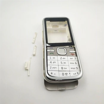 Fata originale corp Mijloc capac Spate Capac Baterie Pentru Nokia C5 C5-00 Carcasa Capac Caz Cu limba engleză Sau arabă Tastatura