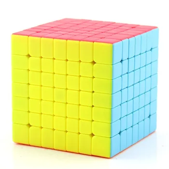 Qiyi Qixing 7x7x7 Viteza Cube 7 Straturi de Negru Stickerless Puzzle 7*7*7 Educație Jucarii Pentru Copii