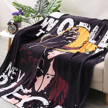1buc Anime ONE PIECE Pătura Super Confortabil Moale de Pluș Arunca Pătură Linie Modernă de Artă Pătură De Canapea Arunca de Călătorie