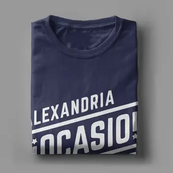 Alexandria Zins Cortez T-Shirt pentru Bărbați AOC Democrat Politică Hipster Teuri Gât Rotund Maneca Scurta Camasi Haine Originale