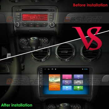 Autoradio 2 DIN Android 10 radio auto Pentru Audi TT MK2 8J 2006-2012 2DIN auto audio stereo Auto ecranul de navigare multimedia