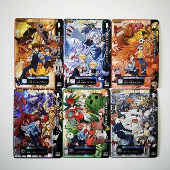 9pcs/set Digimon Adventure Digital Monstru Digimon Hobby Colecție Anime Joc de Cărți de Colecție