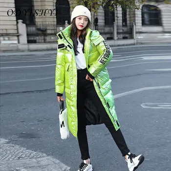 2020 Femei Nou Strat de Bumbac coreean Casual cu Glugă Doamnelor Mult Palton Gros de Iarna Îmbrăcăminte exterioară Cald Căptușit Jacheta Parka DH162