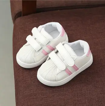 Baieti Adidasi Pentru Copii Pantofi pentru Copii Fete Pantofi de Copil Brand de Moda Casual Alb Lumina Moale Sport Running Pantofi pentru Copii