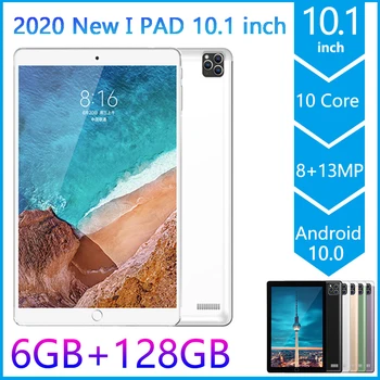 2020 Fierbinte PG11 Pad 10.1 inch Tablet Pc Android 10.0 6GB+128GB 10-Core Tablete MTK6797 4G LTE Dual SIM Telefon Tablete Pc