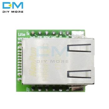 W5500 ENC28J60 USR-ES1 Chip Nou SPI pentru LAN/ Ethernet Converter TCP/IP Mod Modulului SPI Interface Board Verde