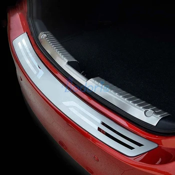 Pentru Mazda Atenza 2013-2018 #304 Din Oțel Inoxidabil Bara Spate Garda Placă Poarta Coada Pragului De Ușă Styling Auto Accesorii