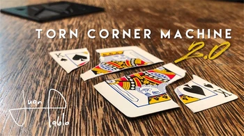 Colț Mașină 2.0 (TCM) de Juan Pablo Rupt Trucuri Magice Card Truc Magic Recuzita Iluzii până Aproape de Restaurare Magician Punte