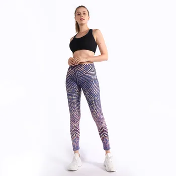 Noua Moda Anti Celulita Sexy Talie Mare Antrenament Legging Elasticitatea Push-Up Sala De Fitness Femei Jambiere Pantaloni Stivuite Jambiere